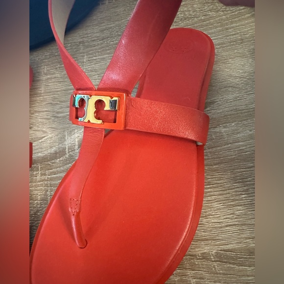Tory Burch Gigi Flat Sandal Size 8 - Picture 2 of 4